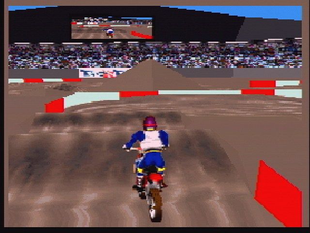 Supercross 3D screenshot 4 for Jaguar